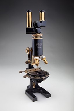 Bachelor of Science Microbiology (CBM) – Chemistry, Botany, Microbiology Campus Life 4 255px Binocular compound microscope Carl Zeiss Jena 1914 6779276516 1