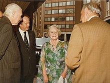 HM Queen Mother at the formal opening of the new library in the Lionel Robbins Building 10th July 1979 2 1