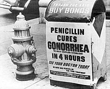 Penicillin cures gonorrhea