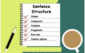 Read more about the article Sentence structure