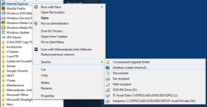 Read more about the article To put a shortcut on the Desktop