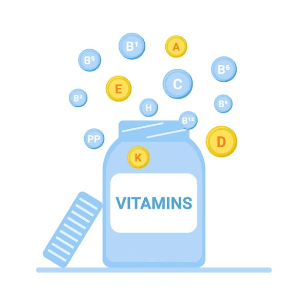 Read more about the article Vitamins‐fat soluble vitamins and water soluble vitamins
