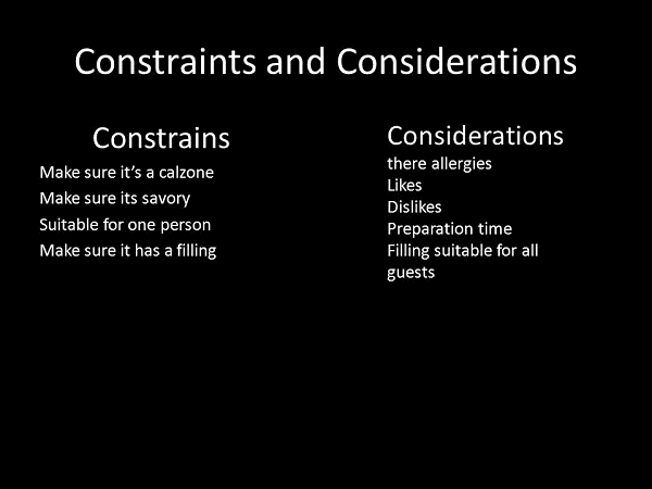 Read more about the article Considerations and Constraints