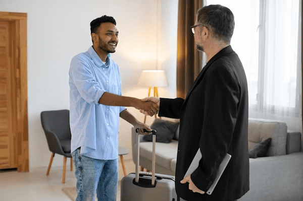 Read more about the article Receiving the guest