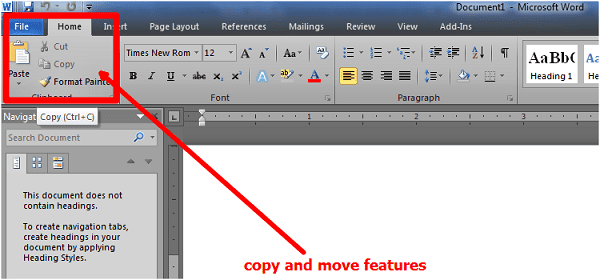 Read more about the article Copying and Moving Text