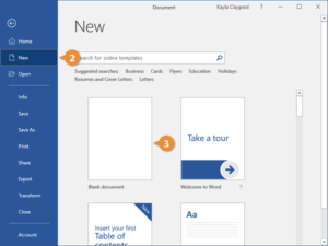 Read more about the article Creating a new document