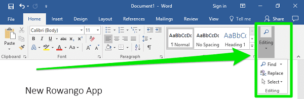 Read more about the article Finding and Replacing text