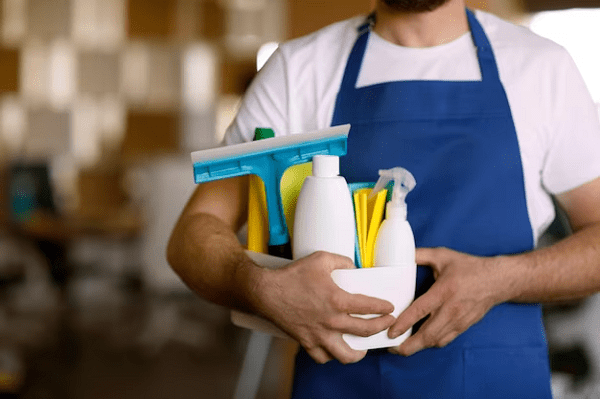 Identification of cleaning equipments and cleaning agents Vrindawan University