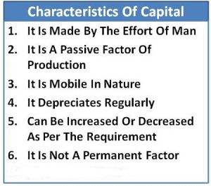 Read more about the article Characteristics of capital