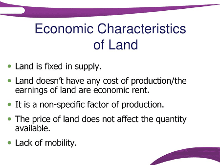 Read more about the article Characteristics of land