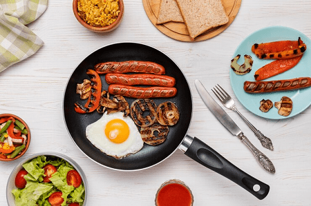 Main dishes used in breakfast cookery 2 Main dishes used in breakfast cookery