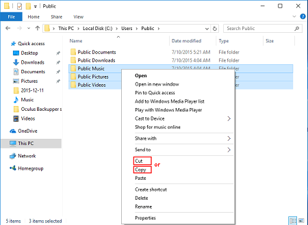 Read more about the article To send a File or Folder to a Disk