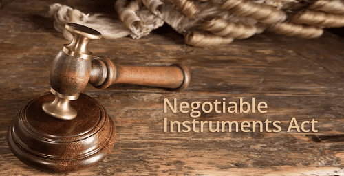 Read more about the article The Negotiable Instruments Act 1881