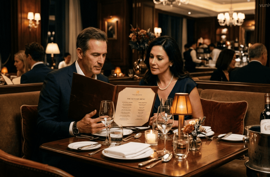 Study of Menus for various types of quality food outlets